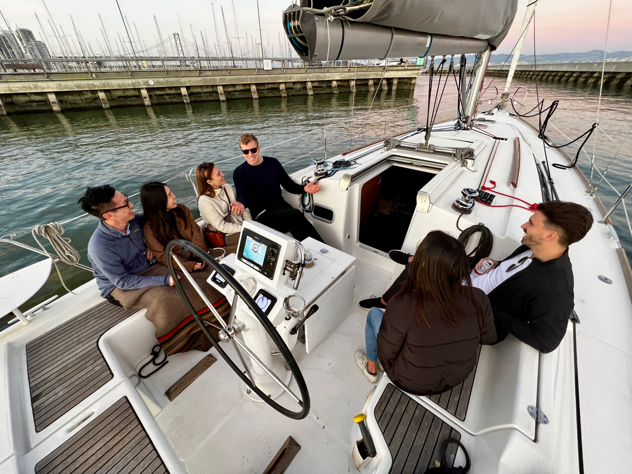 Sailing Club San Francisco Spinnaker Sailing